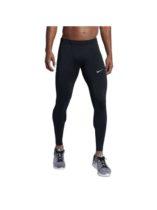 NIKE耐克男子运动跑步训练紧身弹力长裤800648-010
