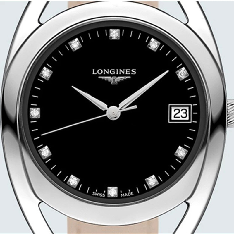 浪琴瑞士手表(Longines)手表马术系列休闲精致时尚石英女表L6.137.4.57.0