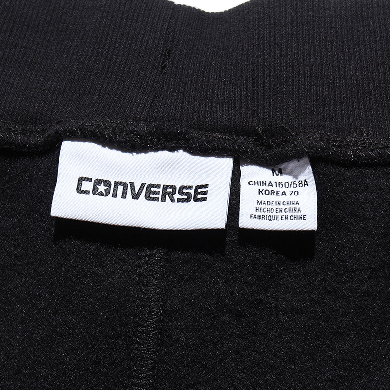 匡威Converse女装运动长裤运动服运动休闲10001099-A02 L 黑色