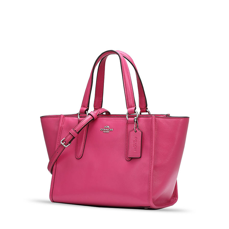 COACH/蔻驰 女包牛皮革迷你手拎斜挎蝙蝠包 33537 (34)23x19x14CM