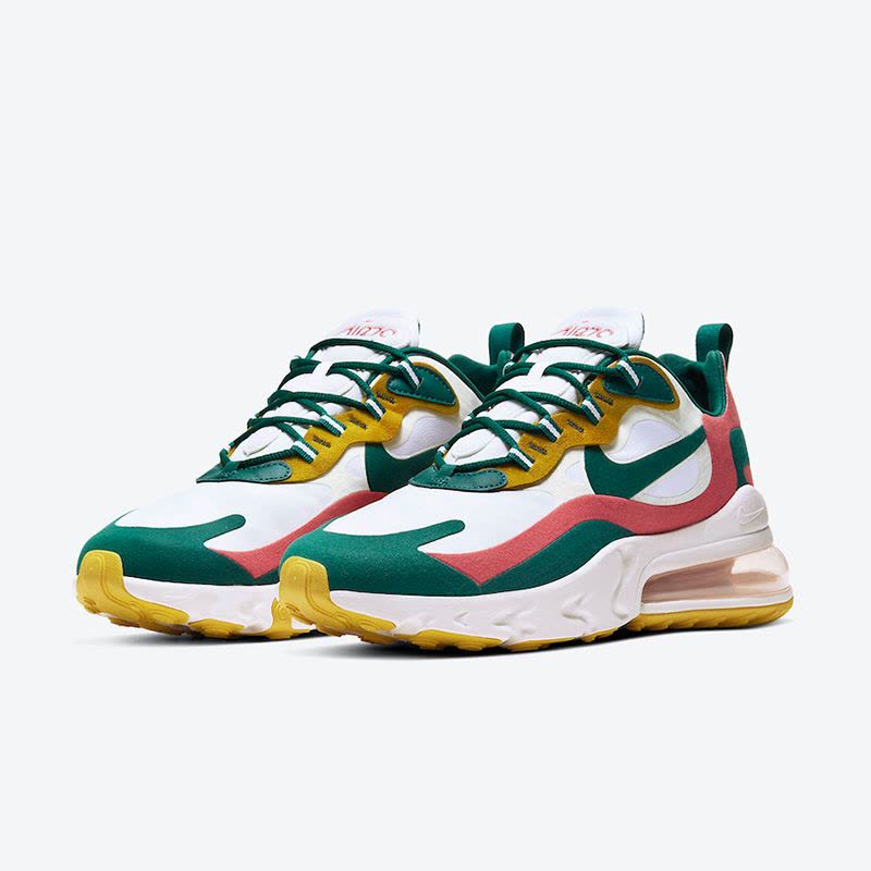 NIKE AIR MAX 270 REACT 男子气垫缓震耐磨运动跑步鞋 CT1264-103图片