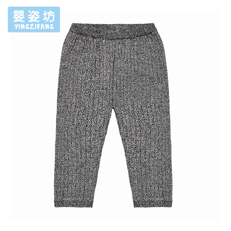 婴姿坊童装女童打底裤冬季中小童小女孩裤子秋冬款儿童长裤