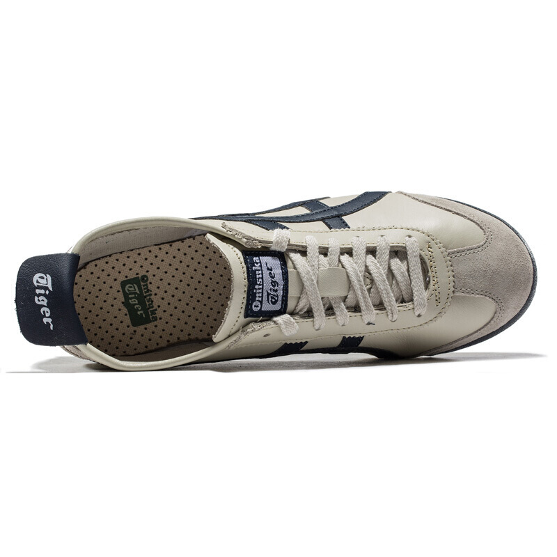 鬼冢虎(ONITSUKA TIGER)男女中性款复古薄地细身运动休闲鞋DL408