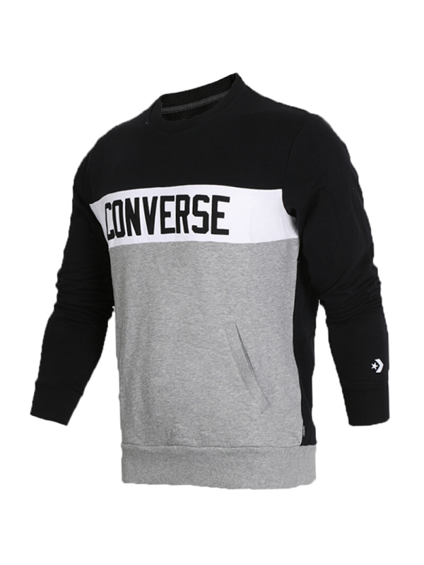 Converse匡威男装春款运动休闲保暖透气套头衫10007807-A01