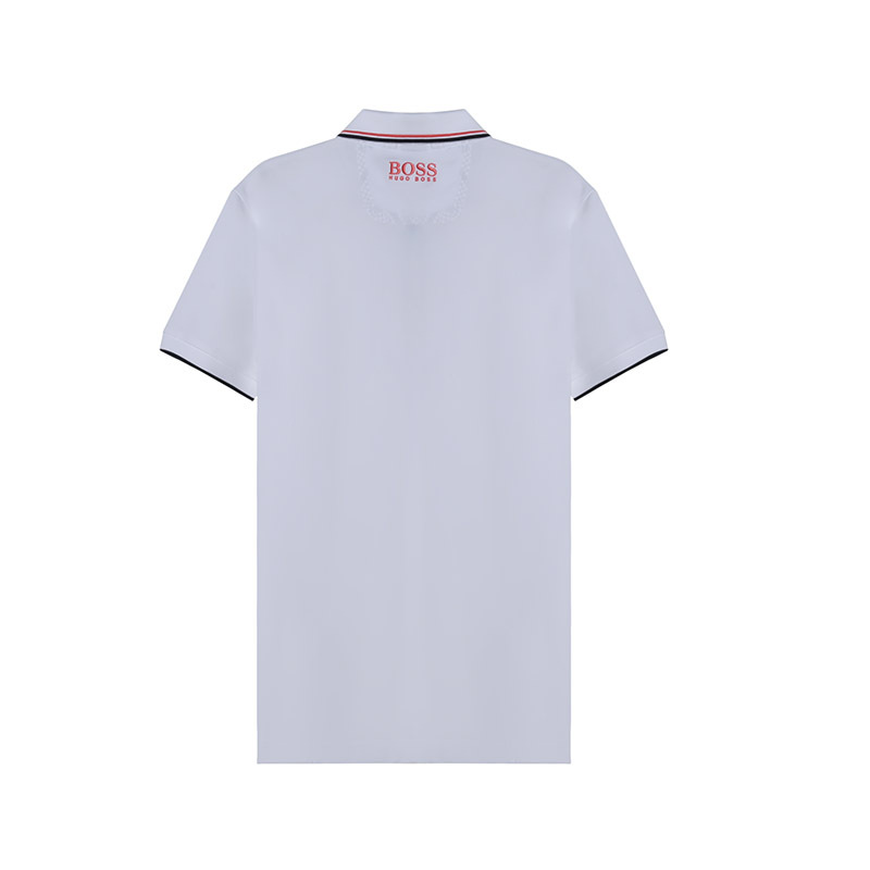 HUGO BOSS 雨果博斯 男士 棉/聚酯纤维短袖POLO衫 50430796
