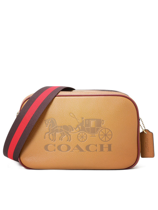 Coach 压花马车图案相机单肩包 F72704