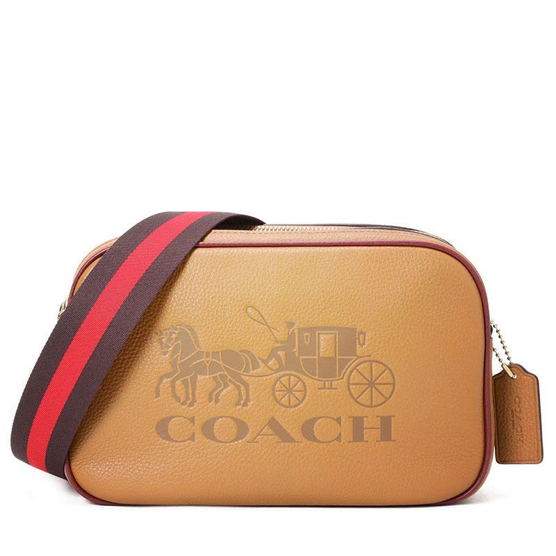 Coach 压花马车图案相机单肩包 F72704图片