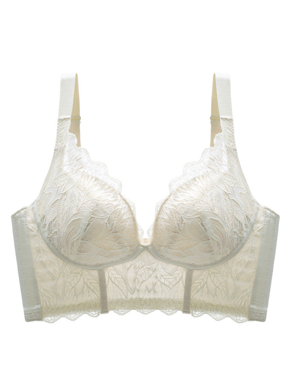 Ceba调整型内衣女夏薄款小胸聚拢收副乳文胸院防下垂大胸显小胸罩