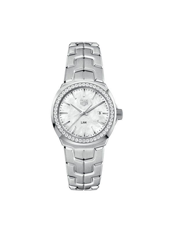 泰格豪雅tagheuer瑞士手表林肯系列钻石石英女士手表wbc1314ba0600