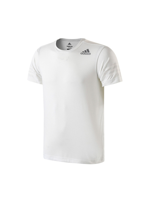阿迪达斯男装 春季新款运动休闲圆步短袖T恤CW3928