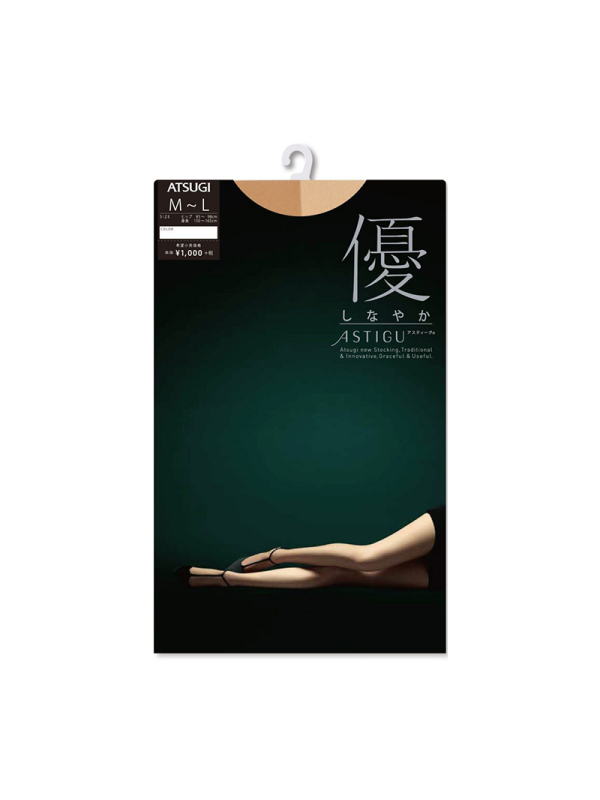 日本进口 厚木 ATSUGI 【優】超薄超弹力 T型档 夏季薄款丝袜连裤袜 FP1004W