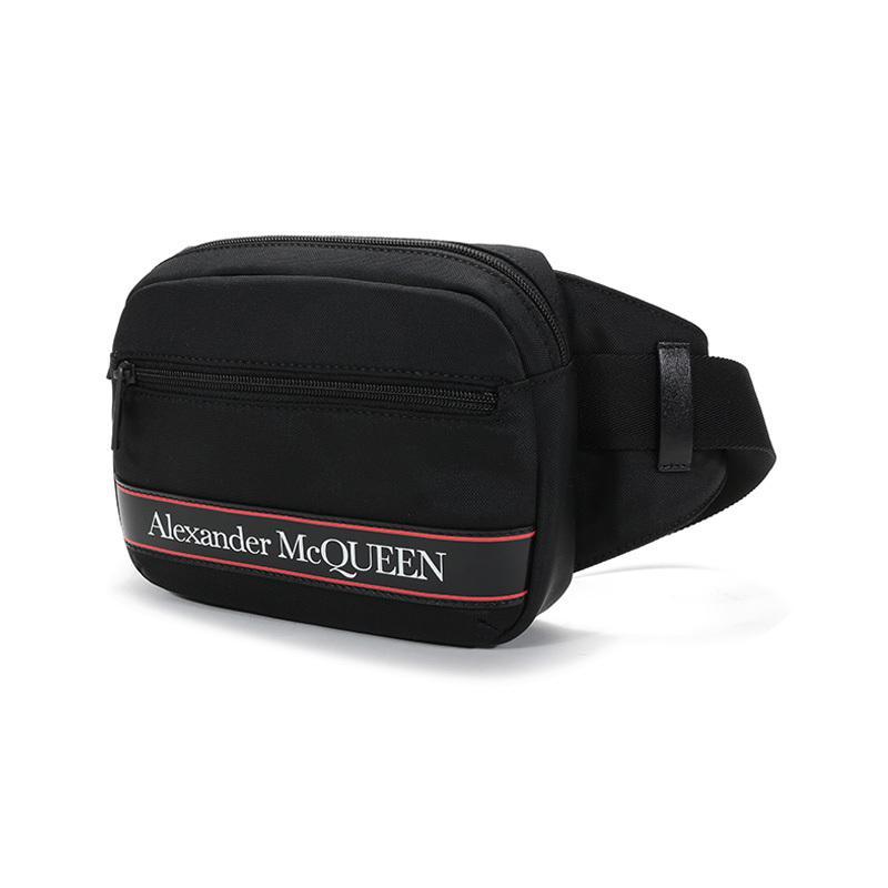 ALEXANDER MCQUEEN 亚历山大·麦昆 男士 织物Urban胸包斜挎包腰包625512 HV2AB