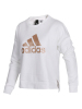 Adidas阿迪达斯女装卫衣冬季圆领休闲运动套头衫CZ2371