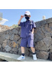 男童套装夏季2025新款儿童夏装运动中大童衣服短袖帅气网红童装潮