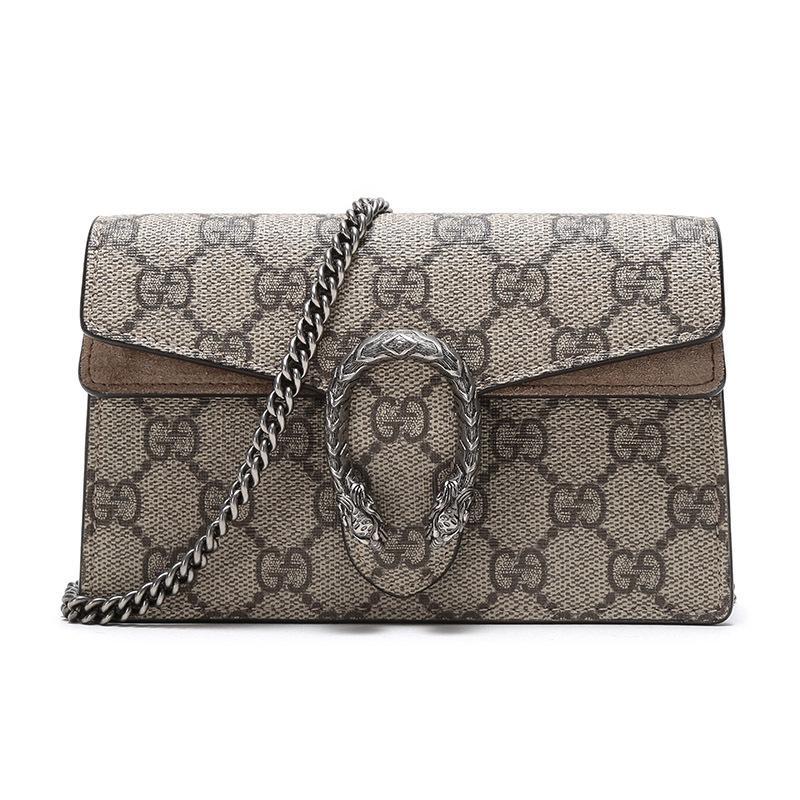 gucci古驰女士人造帆布酒神包超迷你单肩斜挎包476432khnrn