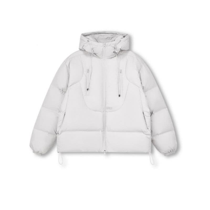 年冬季新款短款连帽棉服时尚潮流情侣装设计感宽松保暖外套图片