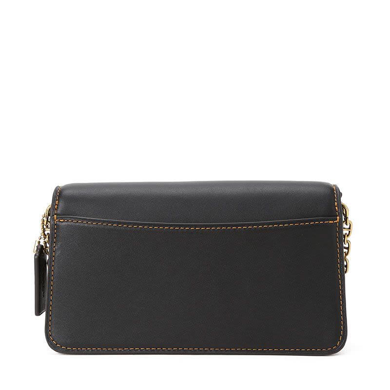 COACH BEAT 口盖包 链条手提包 单肩包 光面皮C带扣4763图片