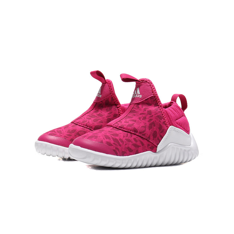 【自营】adidas童女婴童婴童鞋海马宝宝学步休闲运动鞋B96350 B96350洋红