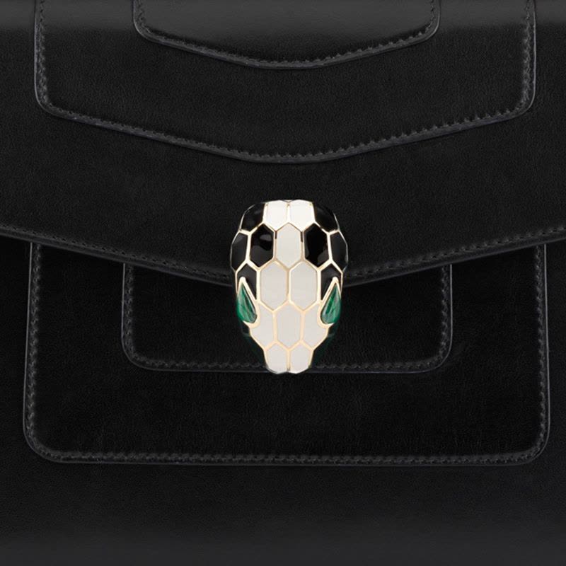 BVLGARI宝格丽 SERPENTI FOREVER 经典蛇头单肩包34559图片