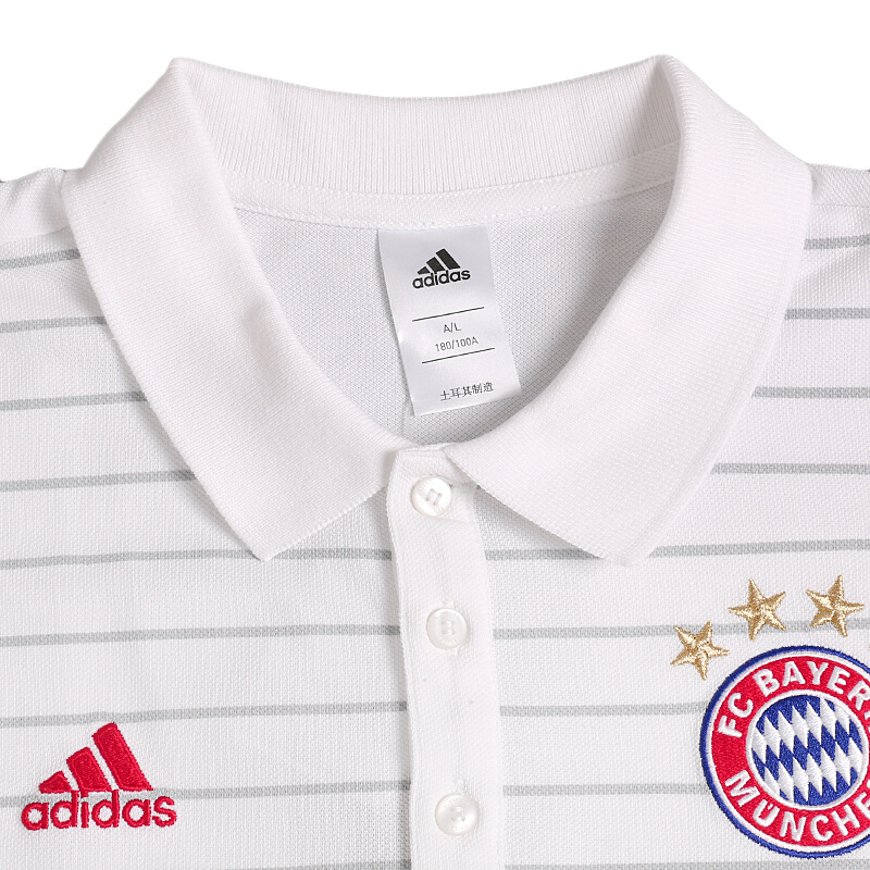 adidas阿迪达斯男子足球运动休闲短袖POLO衫-AZ5323