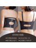 纯欲无肩带内衣女大胸显小胸无钢圈收副乳聚拢胸抹文胸罩夏季薄款