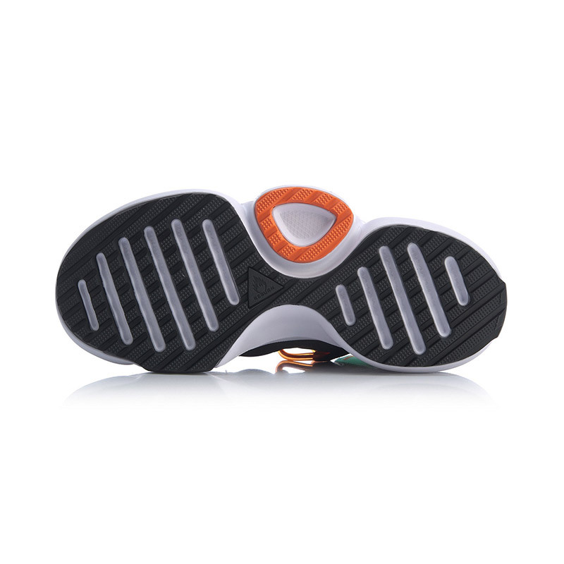 李宁重燃2.0 ez-fit男子包裹高帮篮球休闲鞋agbq011-2