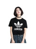 阿迪达斯三叶草短袖女旗舰2021新款运动宽松休闲T恤潮GN2896