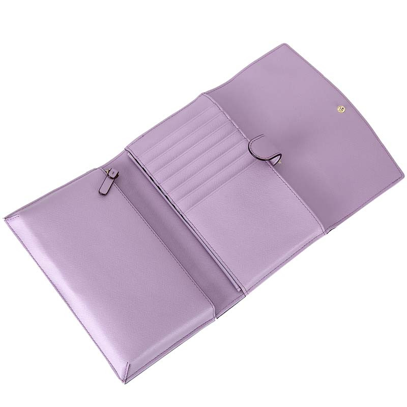 凯特·丝蓓 Kate Spade 奢侈品 女士紫色皮质单肩斜挎包 WLRU2667 595