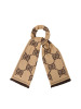 预订GUCCI\古驰 LOGO款 GG羊毛提花 围巾 45x195CM
