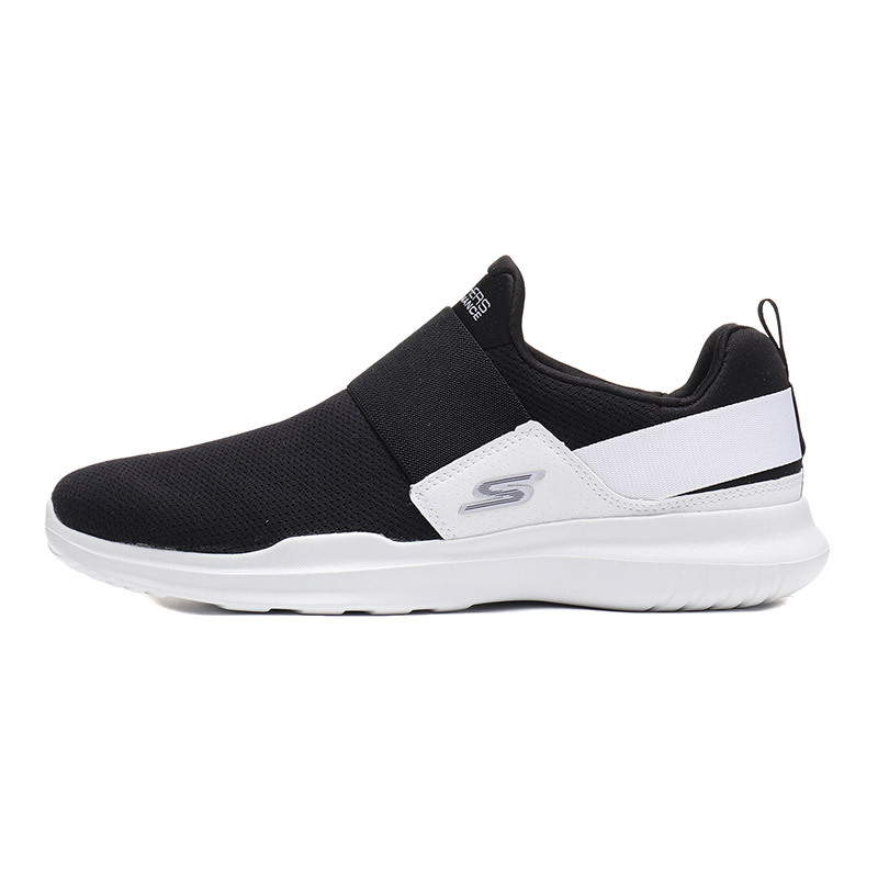 【自营】Skechers斯凯奇女鞋跑步鞋GO RUN一脚蹬低帮运动鞋14844 14844/BKW黑色+白色