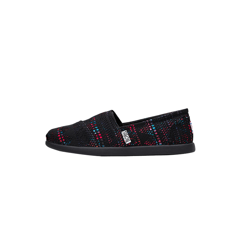 Skechers斯凯奇BOBS系列女士一脚蹬休闲鞋733756