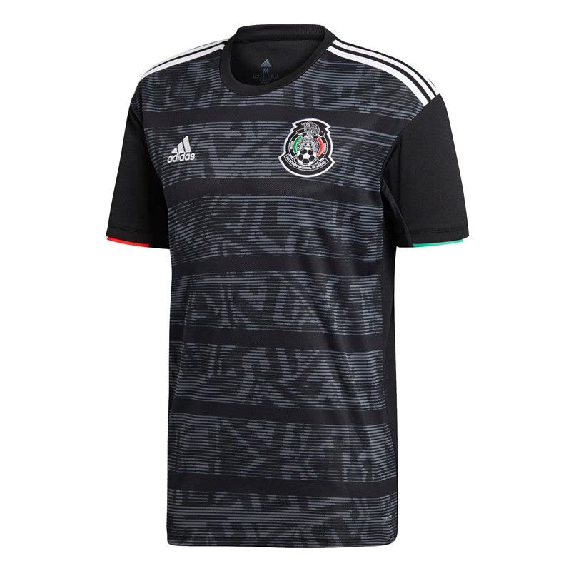 Adidas阿迪达斯T恤 墨西哥美洲杯小豌豆足球服主场短袖球衣DP0206图片