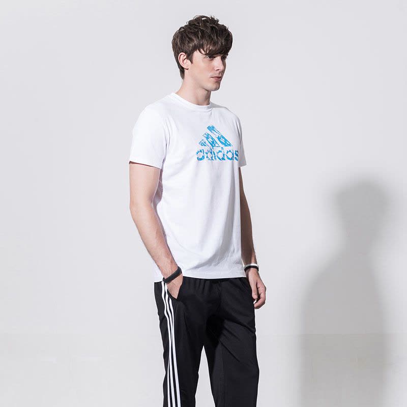 阿迪达斯adidas男装短袖T恤-ADITSG2-WBU_1图片