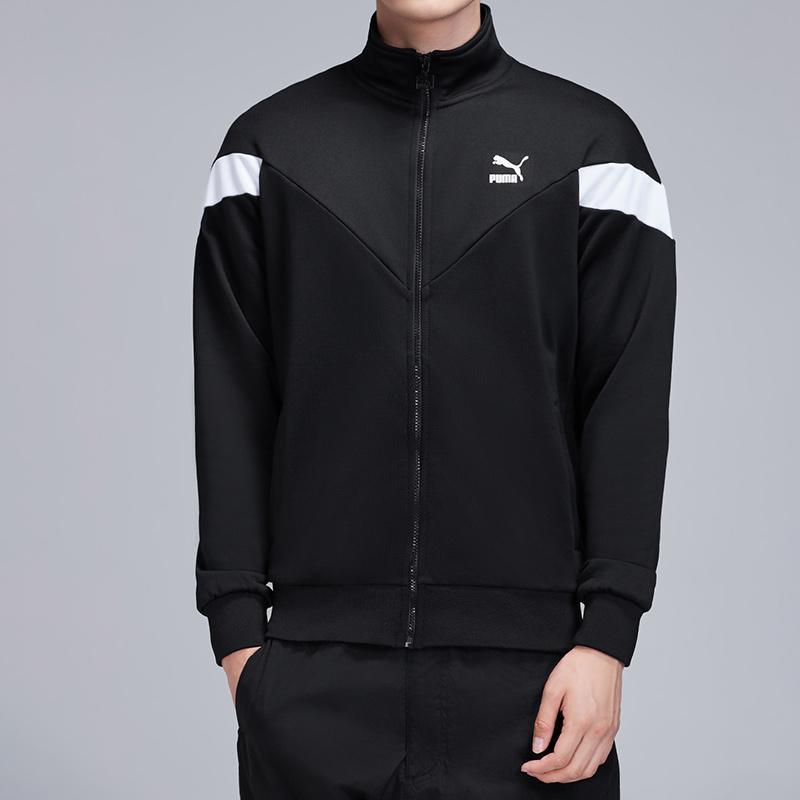 PUMA彪马男装男运动休闲黑色开衫外套577980