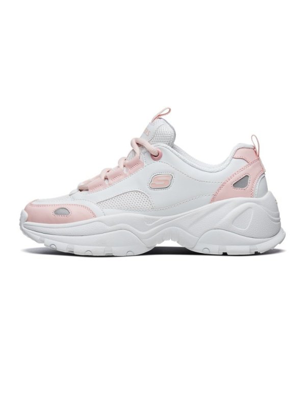 Skechers斯凯奇新款厚底增高老爹鞋复古户外鞋小白鞋女88888333