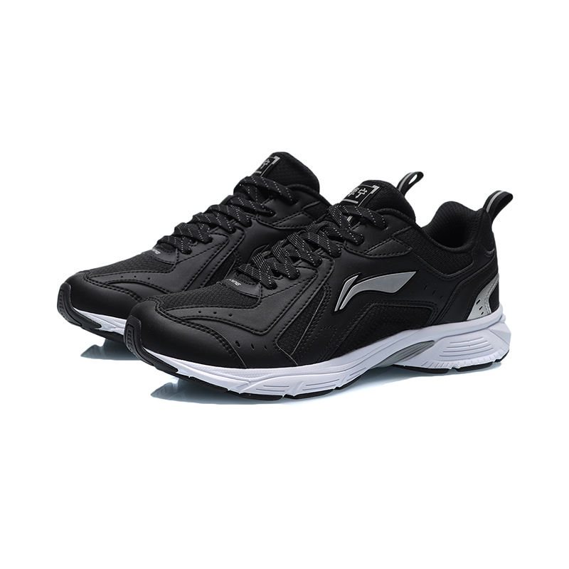 李宁跑步鞋男鞋减震情侣鞋跑鞋鞋子男复古运动鞋视频