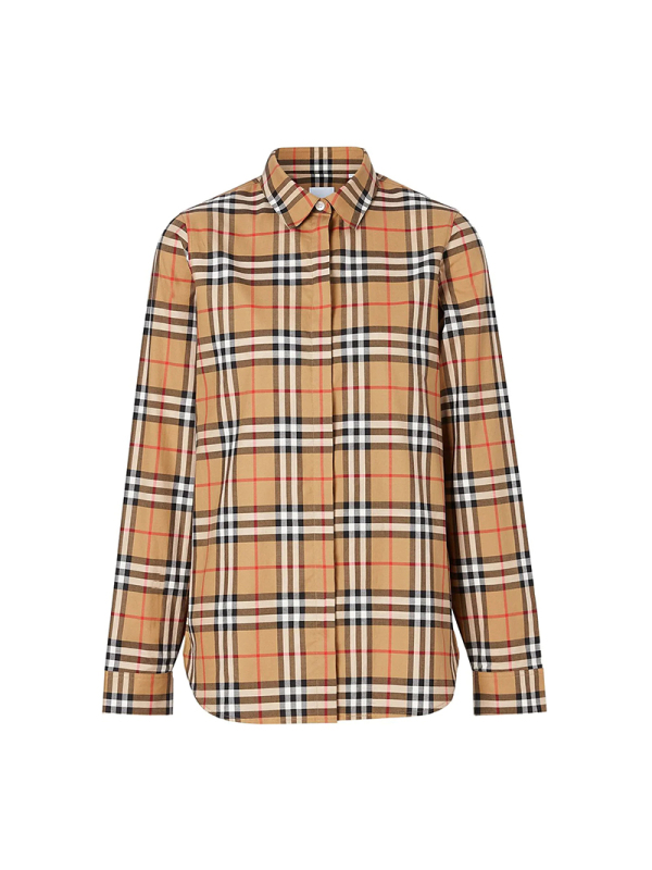 预售BURBERRY VINTAGE 衬衫 经典格纹 棉质 8014010