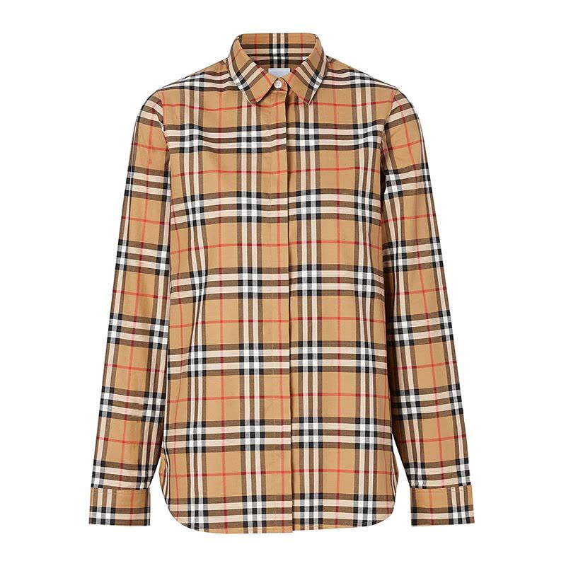 预售BURBERRY VINTAGE 衬衫 经典格纹 棉质 8014010图片