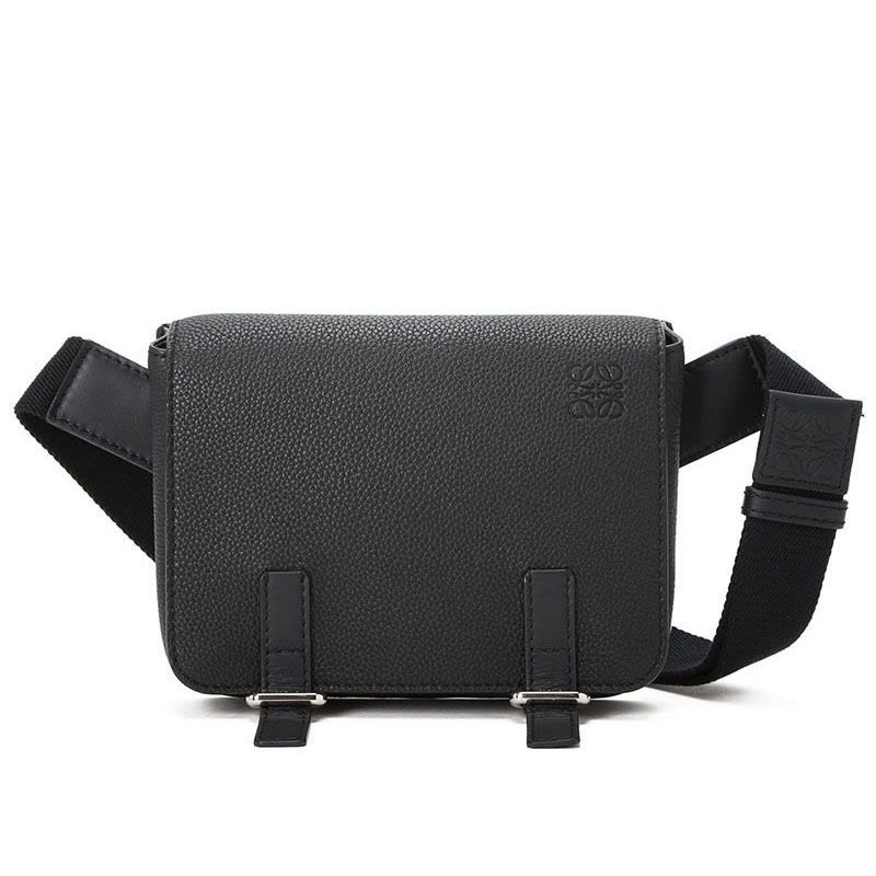 罗意威LOEWE Military 压纹LOGO标邮差包 317.12AB23 女士斜挎包单肩包图片