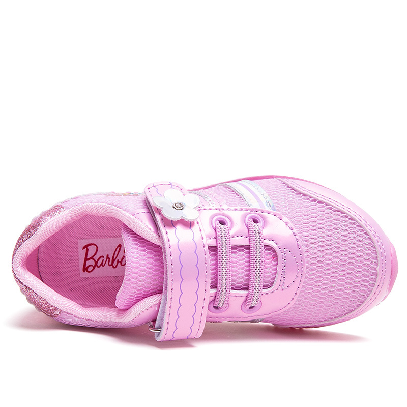 芭比barbie儿童运动鞋
