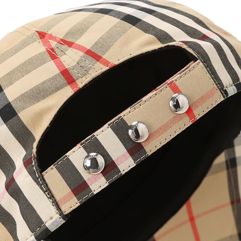 预售 博柏利 BURBERRY Vintage 棒球帽 经典格纹 TB LOGO棉质 男女同款帽子 8027502图片