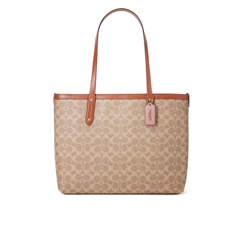 COACH 拉链单肩托特包 69422 35x27.5x14CM图片