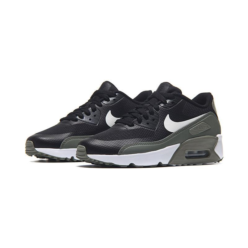 耐克童鞋男春季大童AirMax90气垫鞋儿童运动鞋 灰色 35.5码/适合脚长220mm