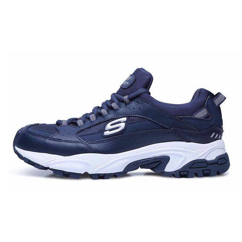 Skechers/斯凯奇男鞋吴尊同款时尚绑带休闲运动鞋老爹鞋 666028图片