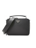 预订PRADA Brique 双拉链手提单肩包 2VH069 000 22*16*6CM
