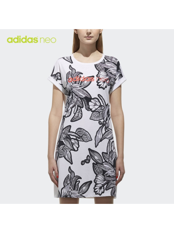 阿迪达斯adidasneoWIllustrDress女子裙子CV8125 S 如图