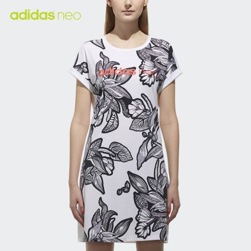 阿迪达斯adidasneoWIllustrDress女子裙子CV8125 S 如图图片