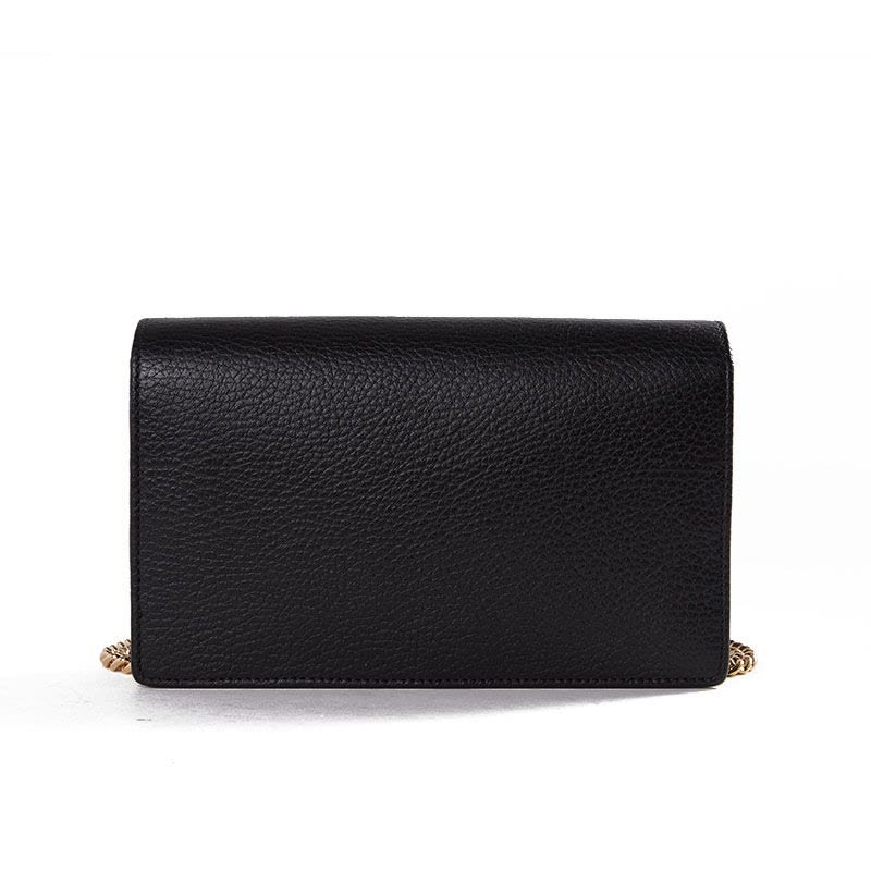 GUCCI古驰女包 Ophidia WOC链条包手拿包钱包 双G饰扣老花底纹 单肩斜挎包奢侈品包包(预售 预计30天内图片