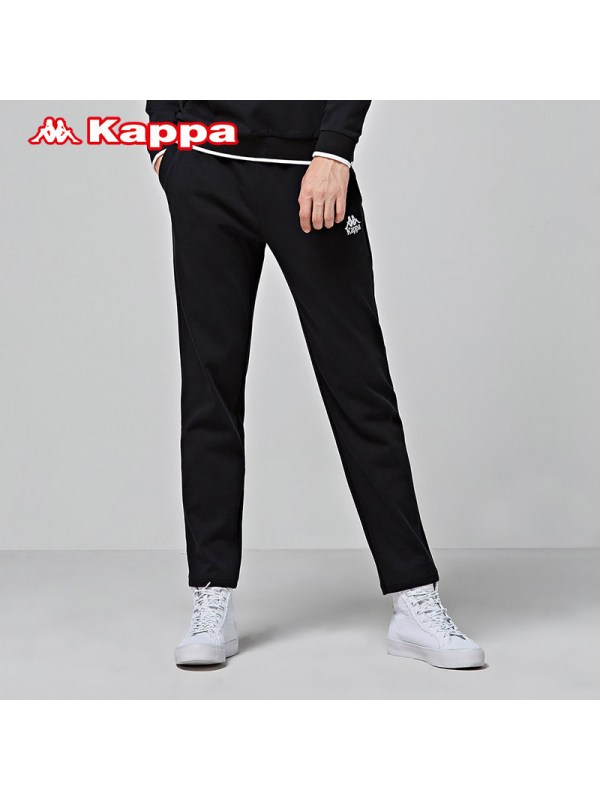 KAPPA卡帕男运动长裤休闲裤卫裤纯色小脚裤|K0852AK03-990/888