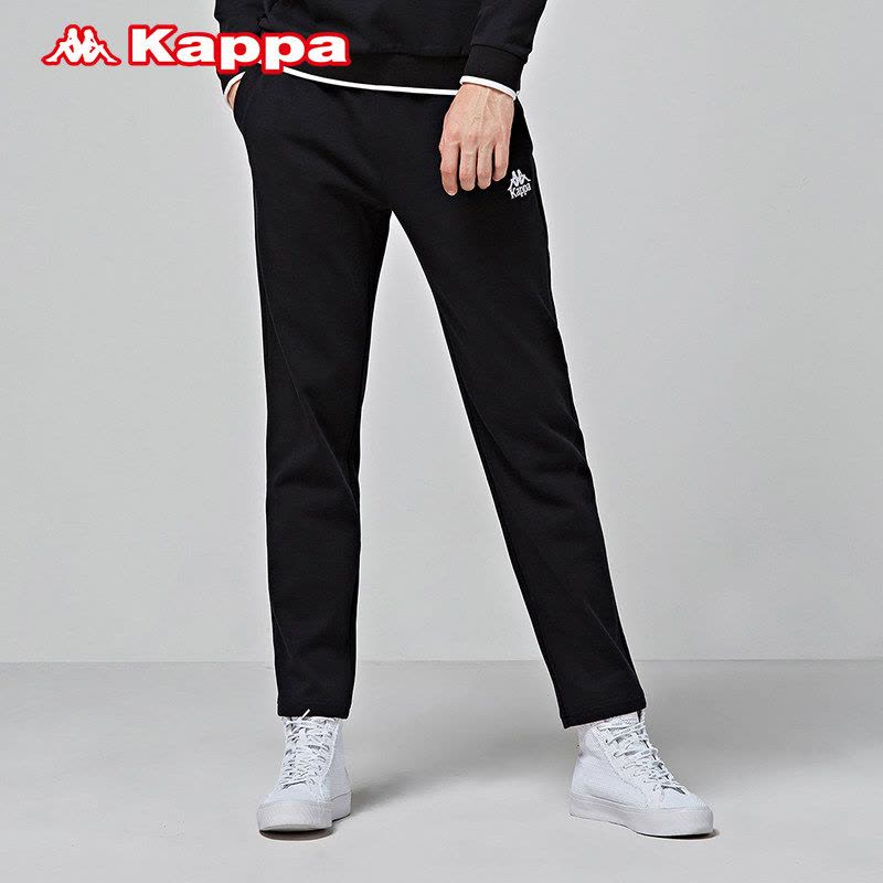 KAPPA卡帕男运动长裤休闲裤卫裤纯色小脚裤|K0852AK03-990/888图片
